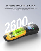 2D Wireless Barcode Scanner with 1.4 inch TFT, 2600mAh, Nano 260D