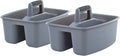 Rough and Rugged All-Purpose Cleaning Caddy, Grey/Black 2 Count (CD0170)