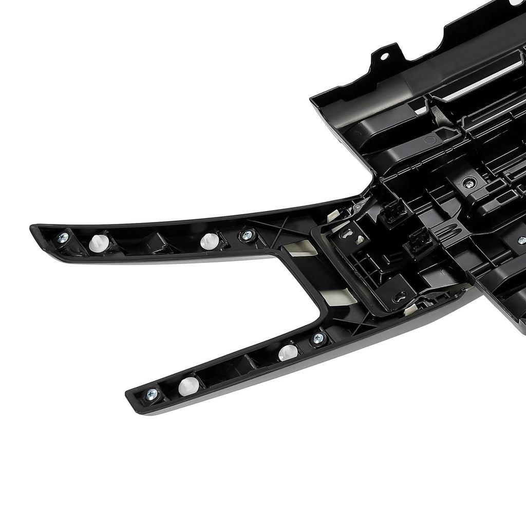 MATTE Matte Black Front Grille Compatible with 2019 2020 2021 2022 Chevrolet Silverado 1500