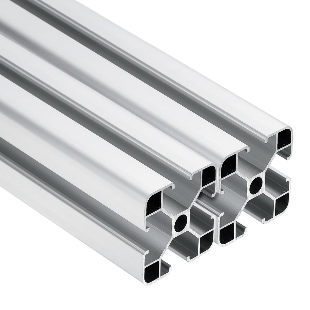 uxcell 2Pcs 300mm 4040 Aluminum Extrusion Profile, Anodized Linear Rail