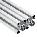 uxcell 2Pcs 300mm 4040 Aluminum Extrusion Profile, Anodized Linear Rail
