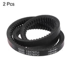 HARFINGTON 2pcs 13x787 Cogged V-Belts AX Section Drive Raw Edge Belt 787mm Inner Girth 13mm Width 8mm Thickness EPDM for Power Transmission