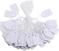 500 Pcs Small White Price Tags with String, 0.6 x 0.95 Marking Tags