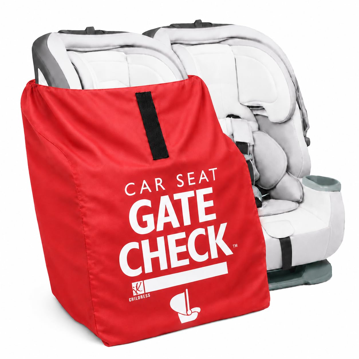 Gate Check Travel Bag for Car Seats - Car Seat Travel Bag for Airplane, Fits All Baby & Infant Carriers, Airport