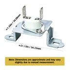 134711500 Dryer Thermal Limiter Fuse Compatible with Frigidaire Electrolux