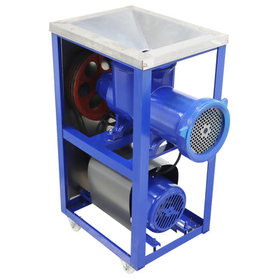 Bone Crusher Meat Grinder Commercial Meat Grinder Electric Meat Mincer with Stainless Steel Feed Hopper for
