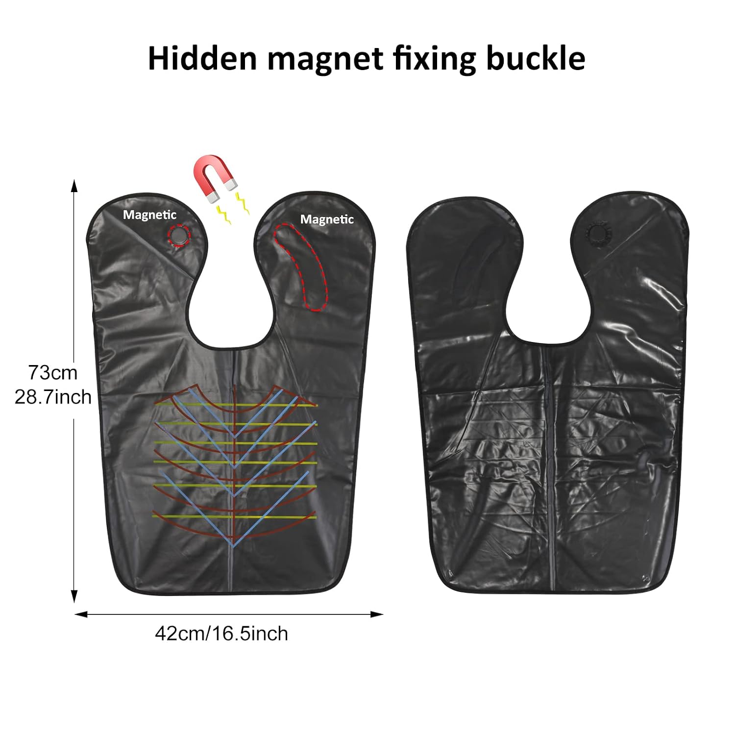 Professional Salon Cape Waterproof Hair Styling Hair Cutting Collar Stylist Magnetic Cover Hairdressing Shampoo Hair