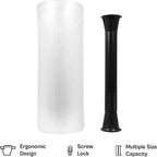 PSBM 2 Pack Plastic Handheld Adjustable Shrink Stretch Film Wrap Dispenser Handle - Ideal for Coreless Stretch