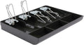 Cash Register Drawer, 4 Bill/3 Coin Market Storage Coin Register, Cash Money Tray Replacement Insert Tray Storage