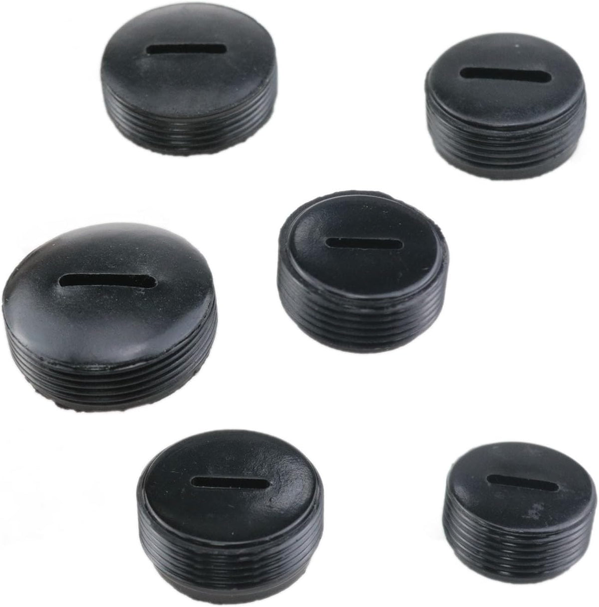 24 Piece Carbon Brush Holder Caps, 6 Sizes for Power Tools
