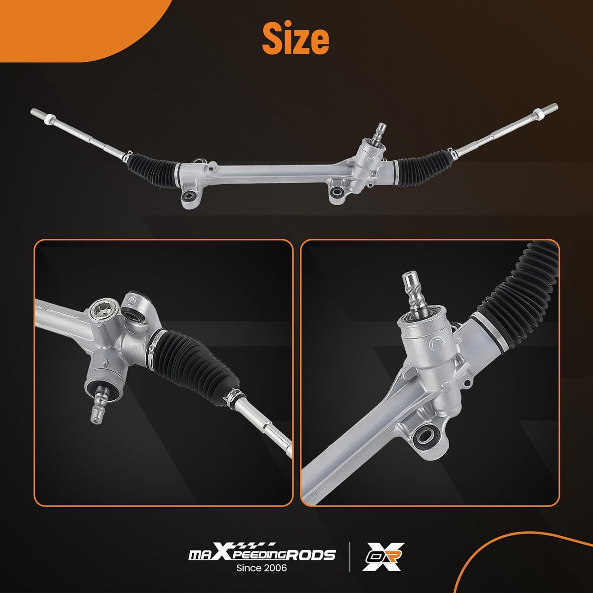 maXpeedingrods Manual Steering Rack and Pinion for Toyota Corolla 2014-2019