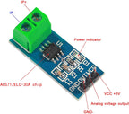 3PCS 30A Range Current Sensor ACS712 Module AC/DC for Arduino (30A)