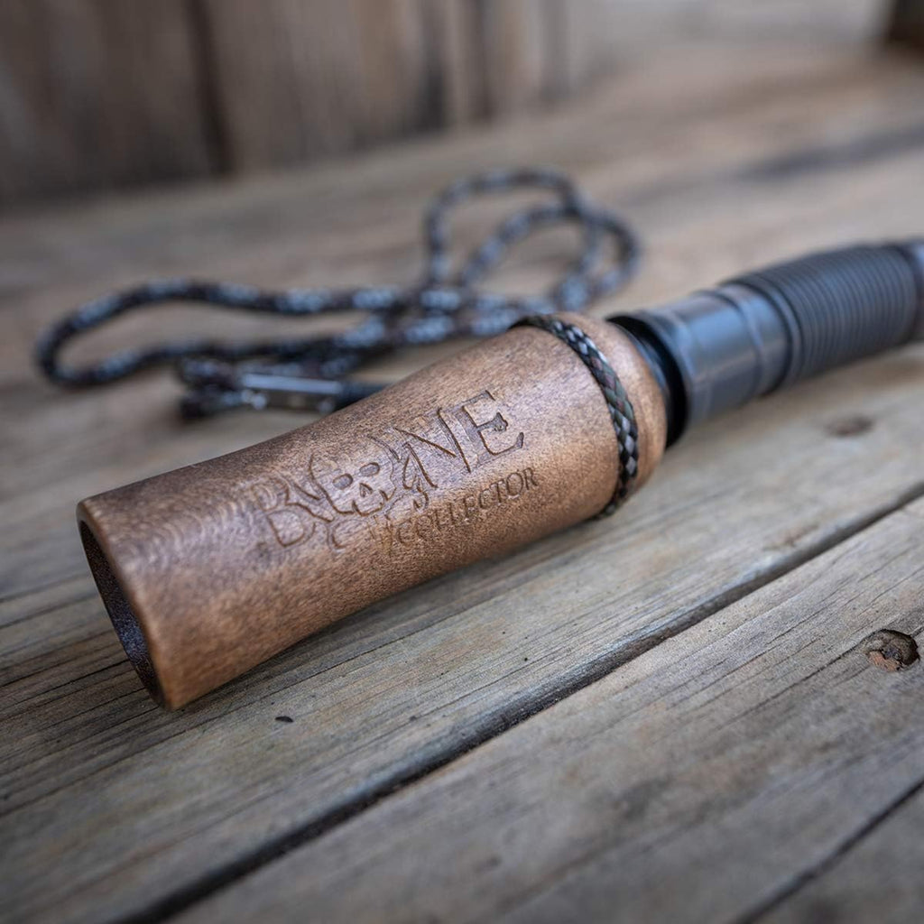 Game Calls Ol' Faithful Grunt Call - Reliable Dominant Buck Vocalization with Extendable Tube and Walnut Barrel