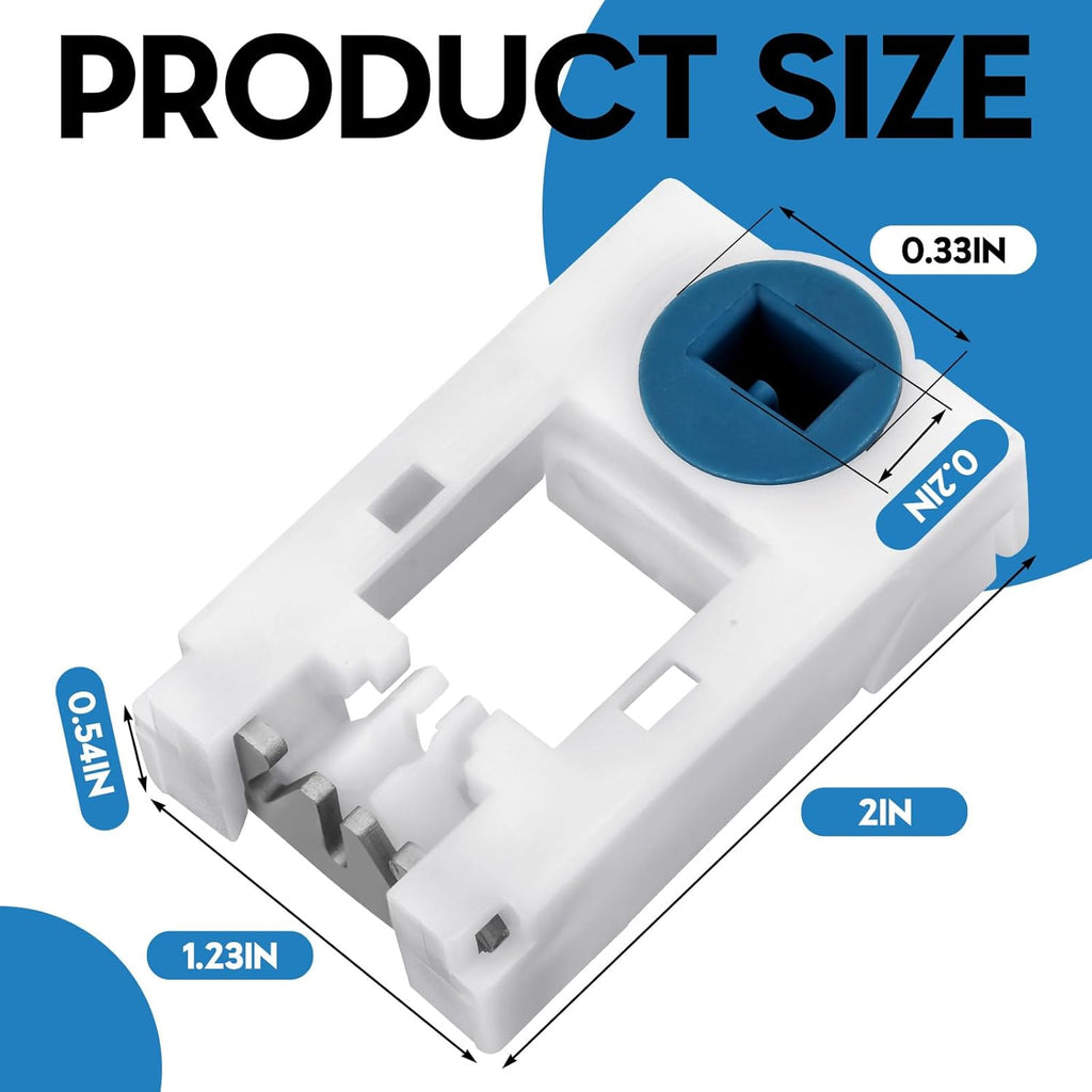 24 Pcs Window Spiral Balance Pivot Lock Shoe Vinyl Window Latch Replacement Windows Parts Hardware for Pull up and