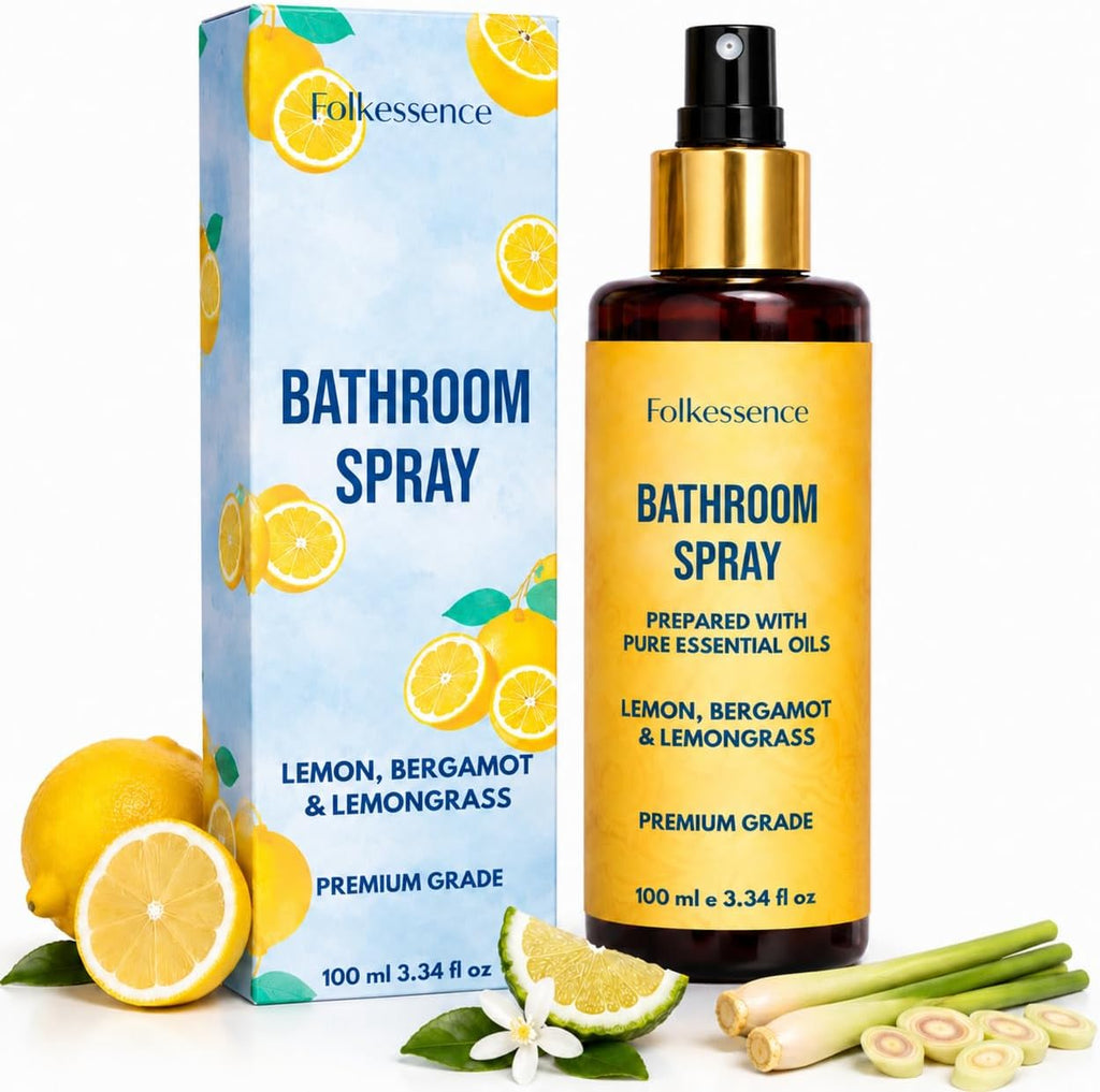 Citrus & Bergamot Bathroom Spray Odor Eliminator - 3.34 fl oz