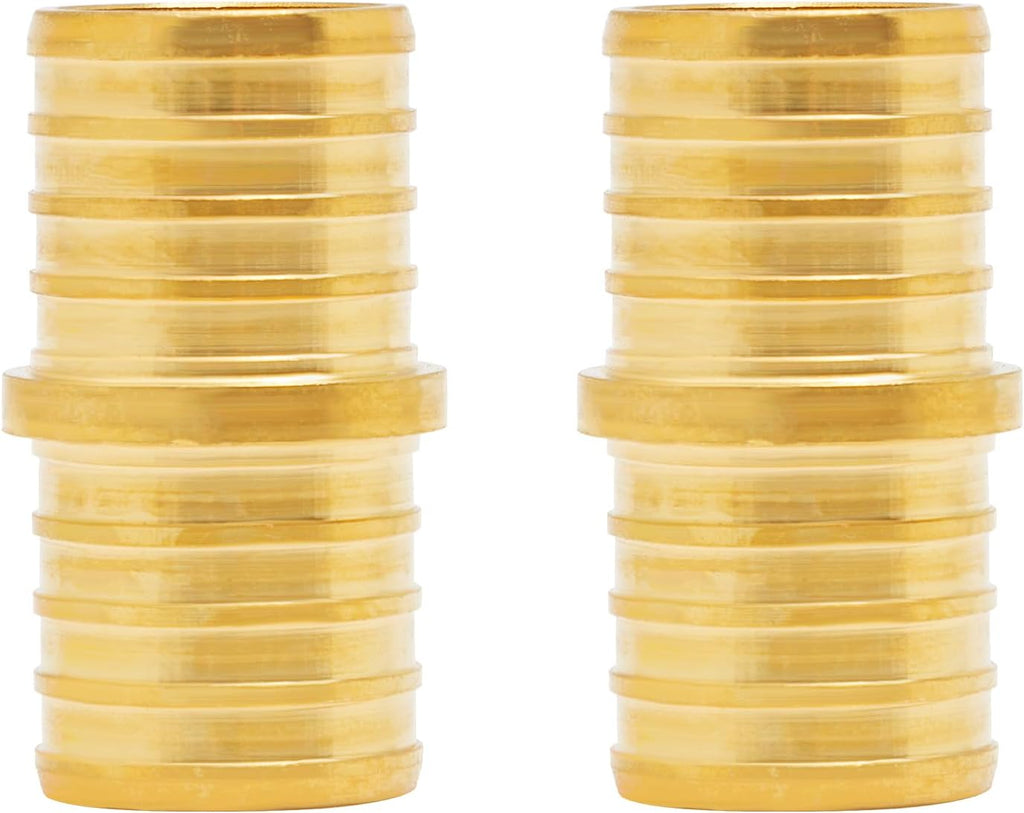 SUNGATOR 2-Pack 1" PEX Coupling, 1 Inch PEX Fittings