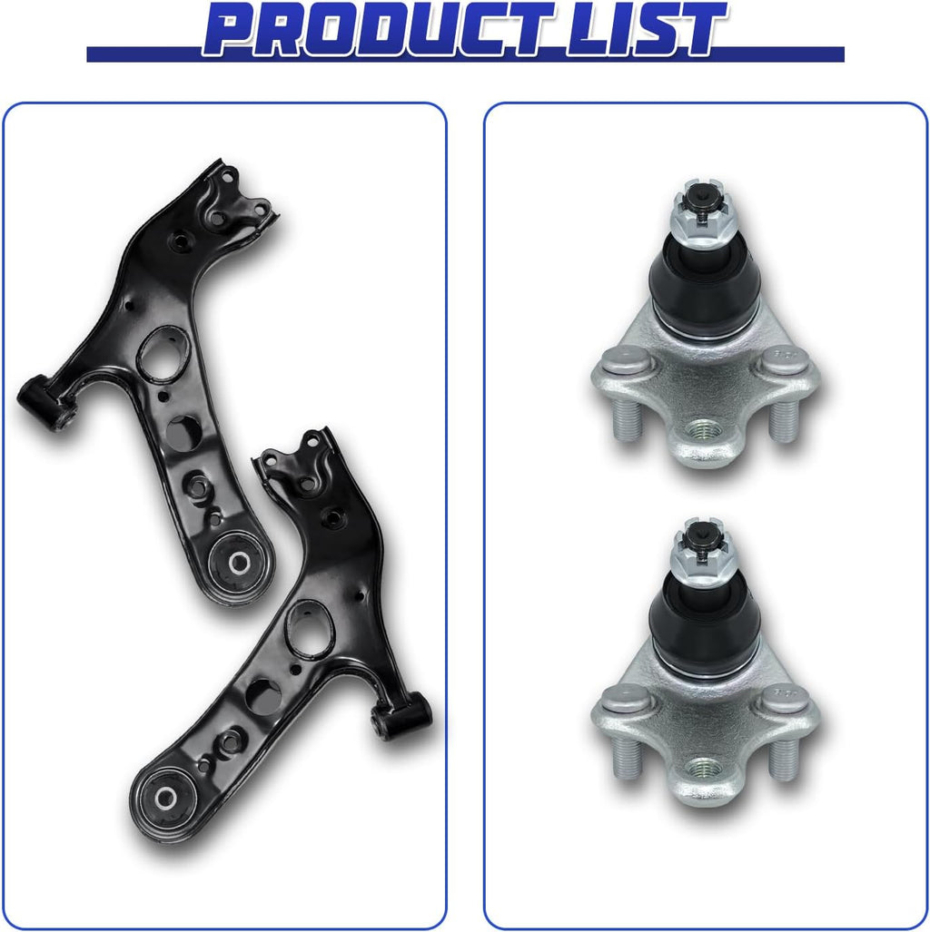 Control Arm, Front Lower Ball Joint For 2006-2018 Toyota RAV4
