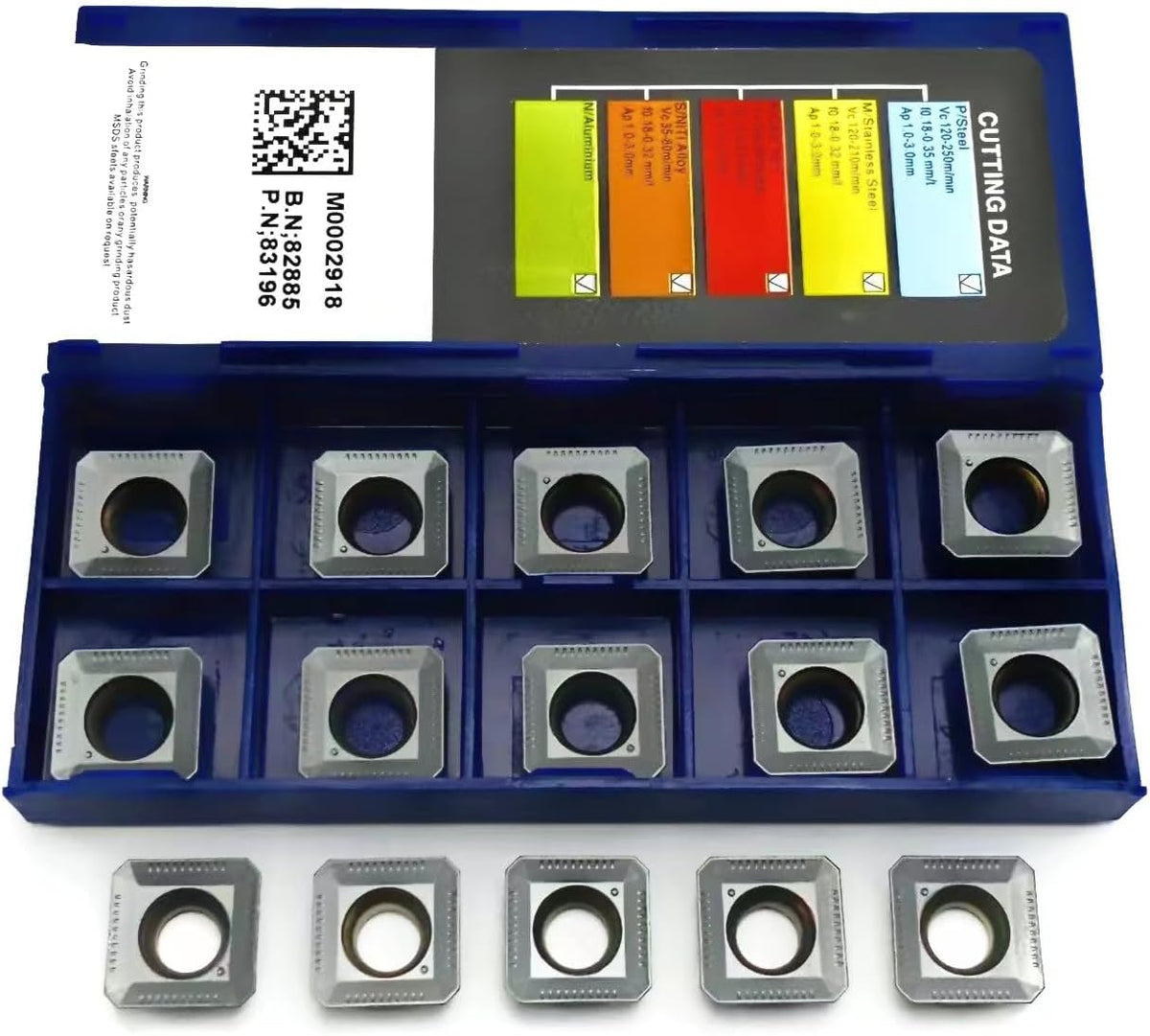 SEKT1204 AFTN LT30 Milling Inserts Carbide Mills Turning Inserts Sekt 1204 CNC Machining