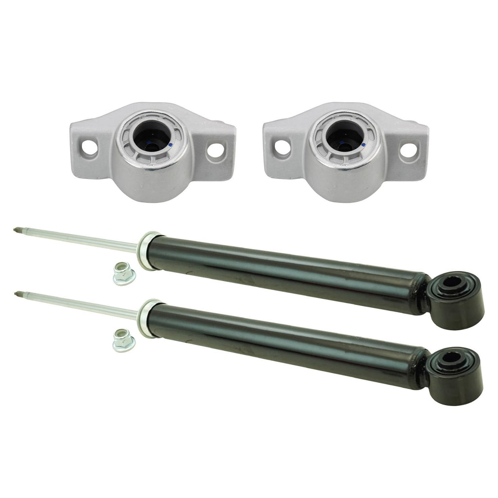 TRQ Rear Suspension Kit Shock Absorber Shock Mount Kit