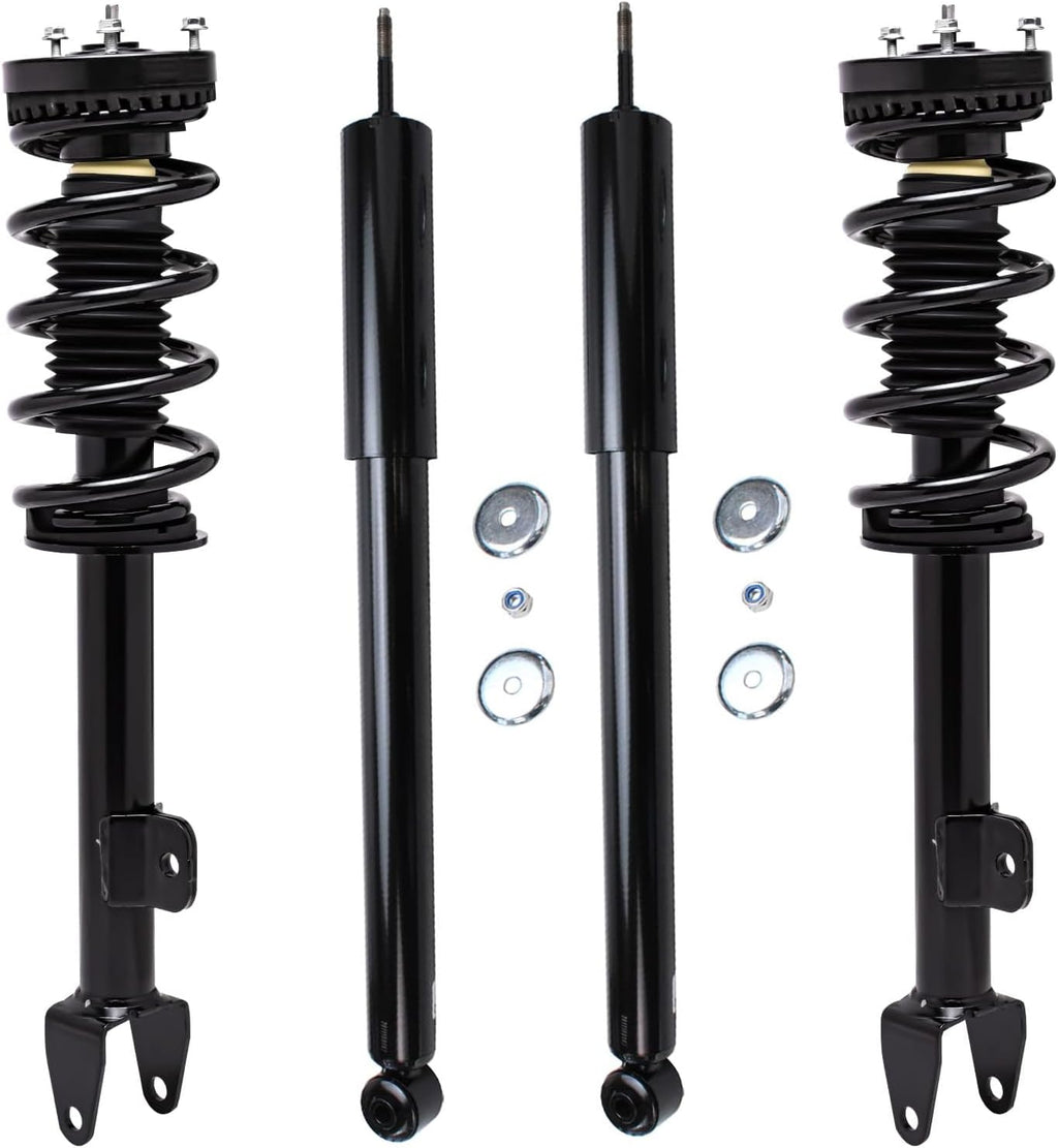 Detroit Axle - RWD Struts Shock Absorbers for 2012-2023 Dodge Challenger
