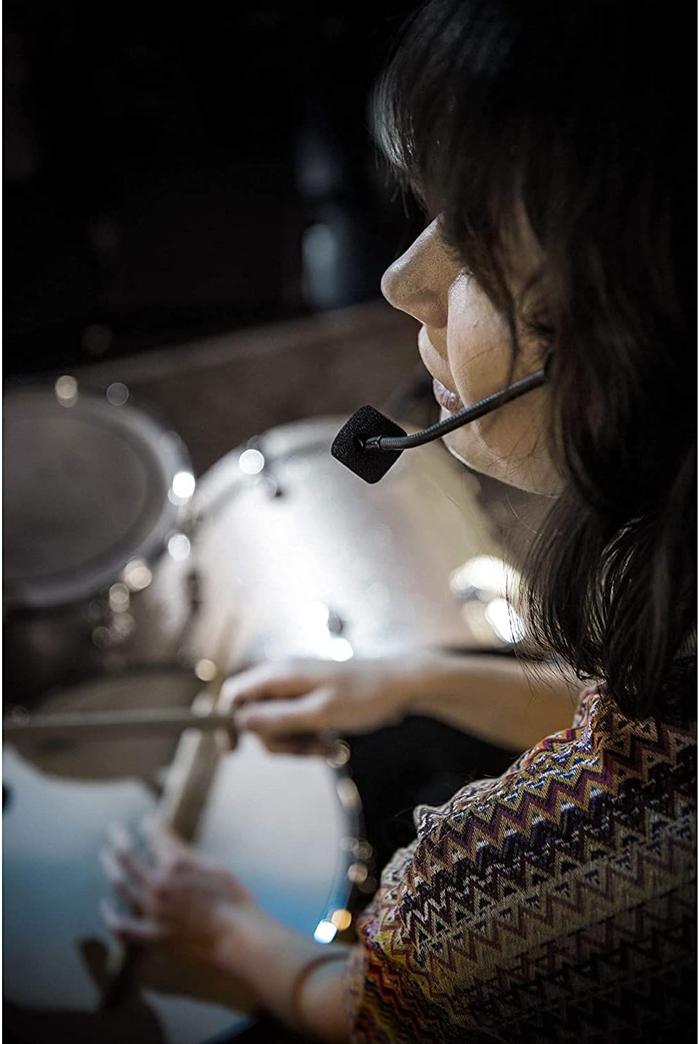 PGA31-TQG Wireless Headworn Condenser Microphone | Lightweight headworn condenser mic with TQG connector for Shure