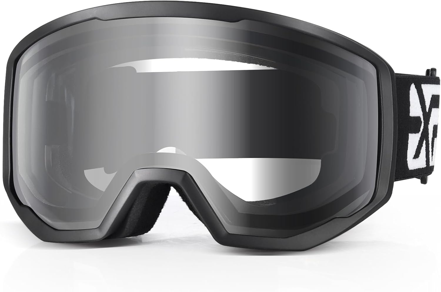 Ski/Snowboard Goggles for Men Women, OTG Snow Goggles Anti Fog UV Protection