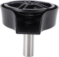 Automatic Glass Washer Cup Rinser, 360 Degree Rotating Spout Sink Accessory Stainless Steel Bottle Washer for