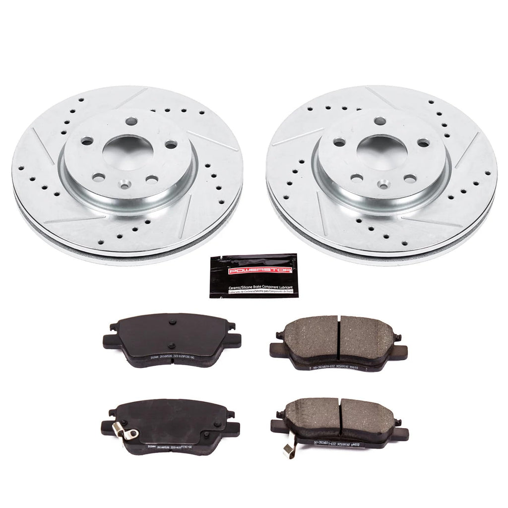 PowerStop Z23 Performance Brake Pad & Rotor Kit Front K7399