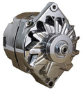 RAREELECTRICAL Chrome Alternator Fits 65-85 Chevy 110 Amp 7127Ch