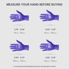 Flexx Nitrile Disposable Gloves, 4.2 Medical Exam Blue Violet 100 M