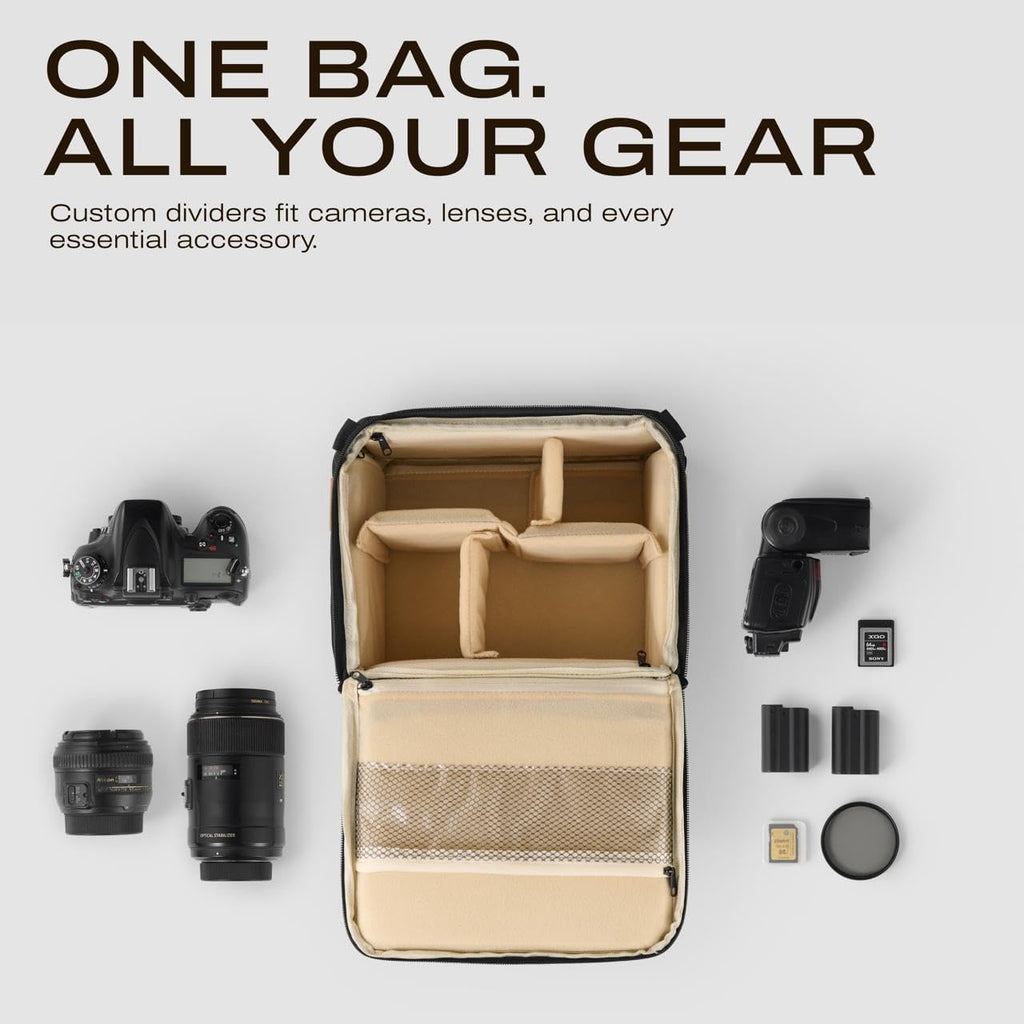 Camera Bag for Digital DSLR SLR, Protection, Waterproof Mirrorless Small Camera Bag, Camera Lens Case, Travel