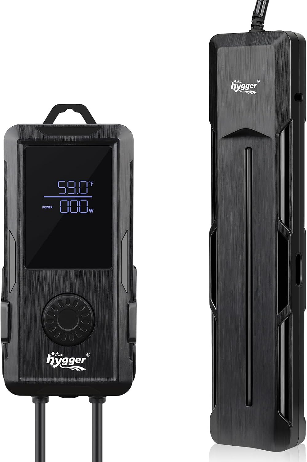 Aquarium Heater 500W/800W/1000W,Fish Tank Heater with Danger Warning Automatically Stops Heating System and Digital