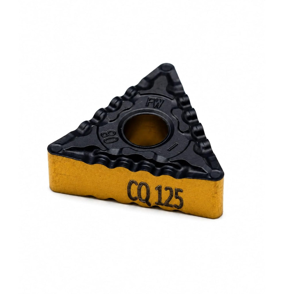 TNMG332 / TNMG160408 CQ125 Carbide Turning Insert, Pack of 10