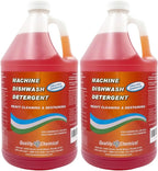 Machine Dishwash Detergent – Low or High Temp Commercial Dishwasher Detergent, Heavy Cleaning and Destaining – 128 oz
