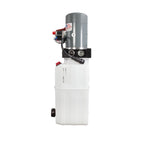 KTI Single Acting 12V Hydraulic Pump - 6 Quart