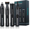 Rechargeable Ear and Nose Hair Trimmer, 4-in-1 Professional Painless Eyebrow & Facial Hair Trimmer for Men Women