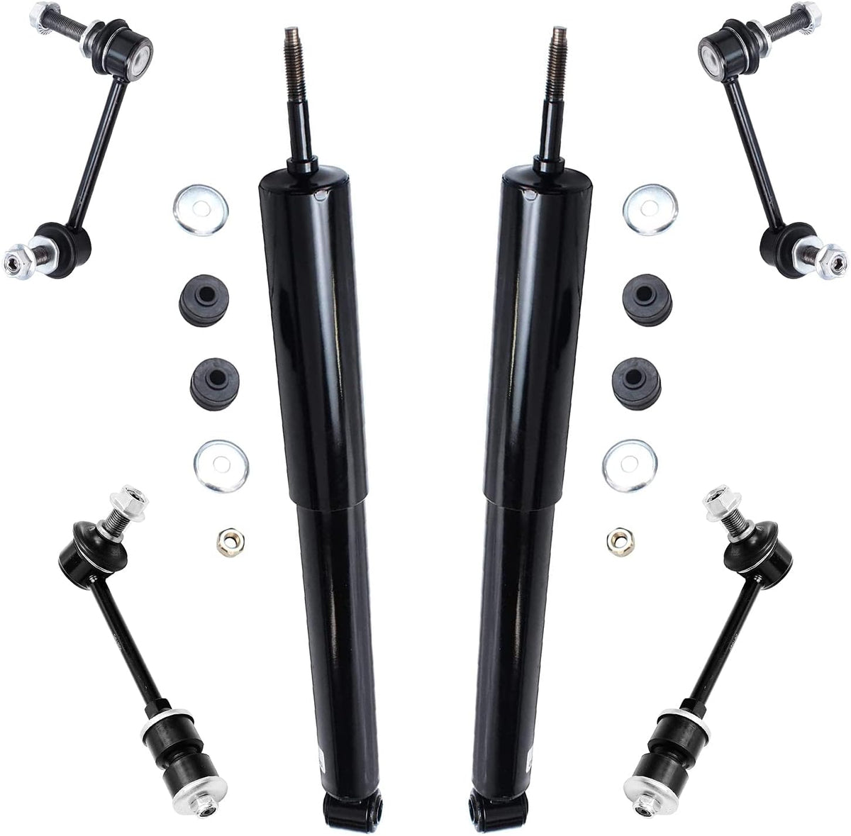 Detroit Axle - 8pc Struts Shocks Kit for 2003-2022 Toyota 4Runner