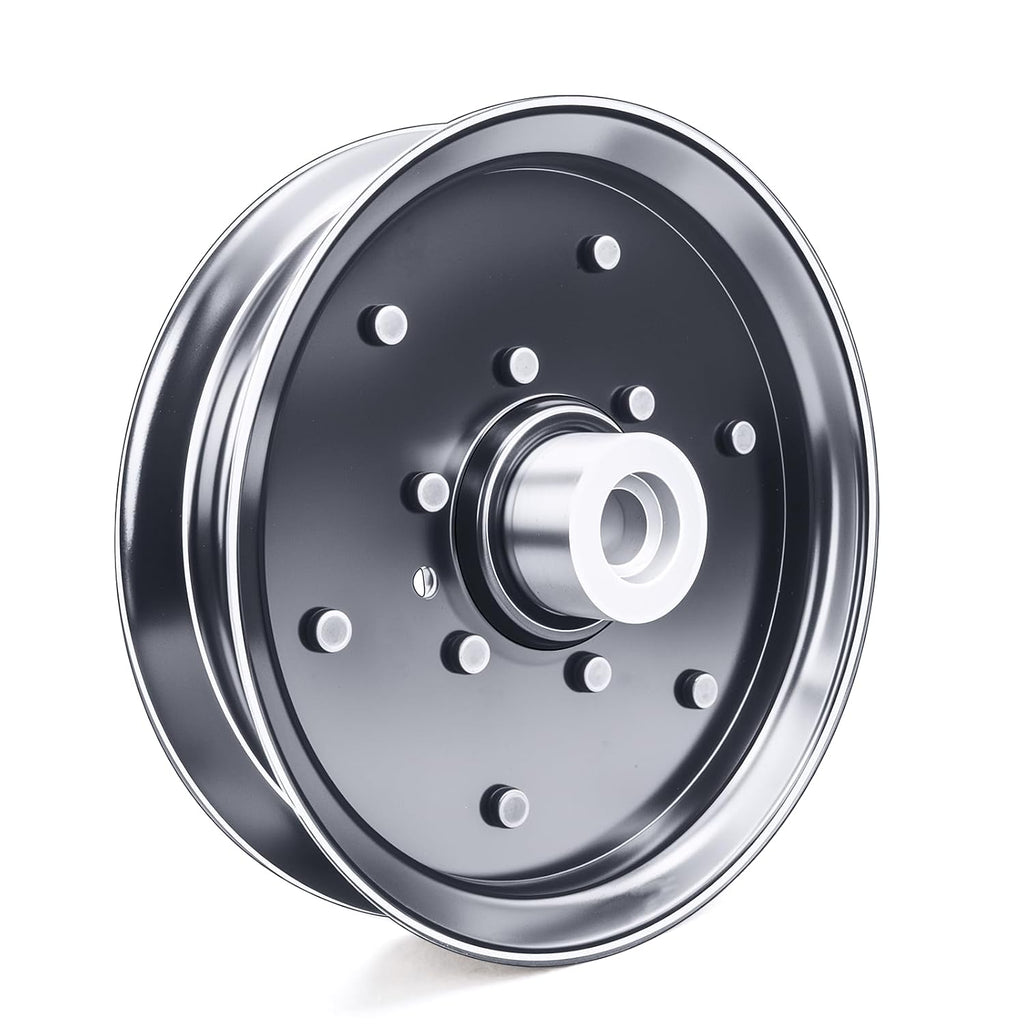 126124 604231 Idler Pulley Replacement for Hustler Raptor 937813 937763 937755 938597 937854 - Heavy-Duty Bearing,Anti-Rust Coating - Fits Riding