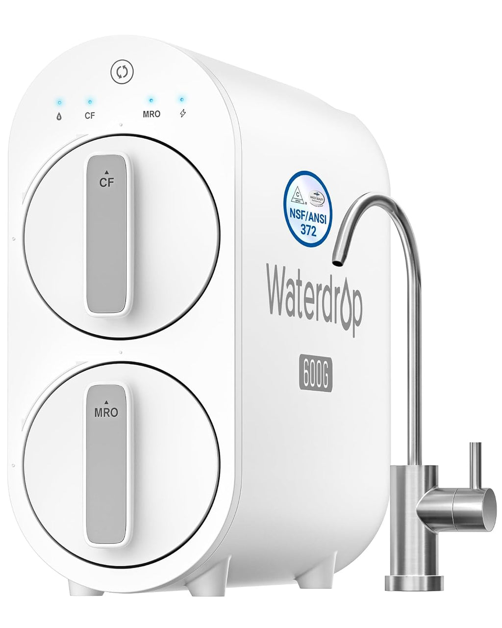 G2P600 Under-Sink RO System, 600 GPD Tankless RO Water Filtration