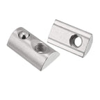 uxcell 12Pcs Roll-in Spring M6 T Nut,Roll Ball Elastic Nuts for 4040 Series