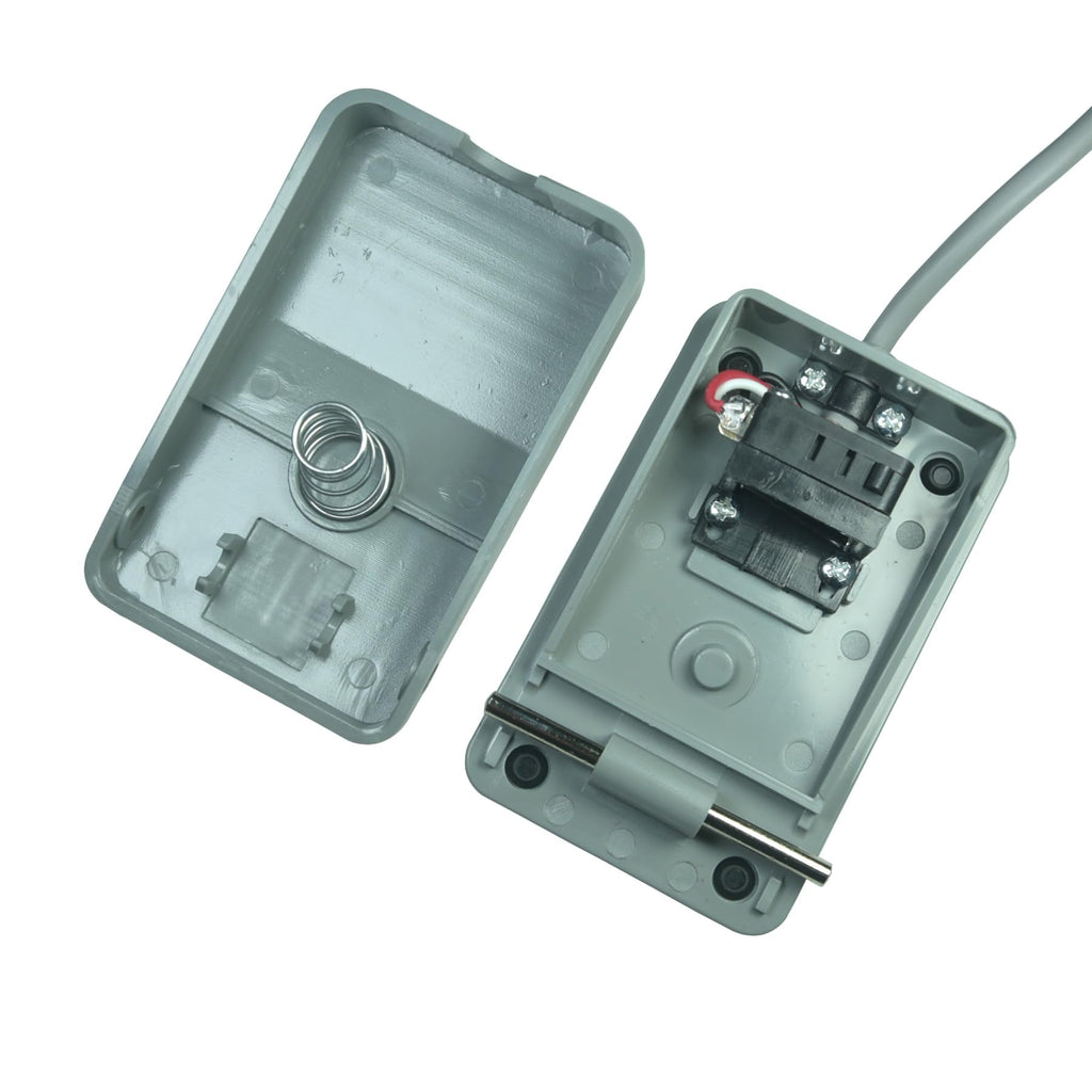 Momentary Power Foot Pedal Switch SPDT 1NO1NC, Gray, 1PCS