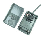 Momentary Power Foot Pedal Switch SPDT 1NO1NC, Gray, 1PCS