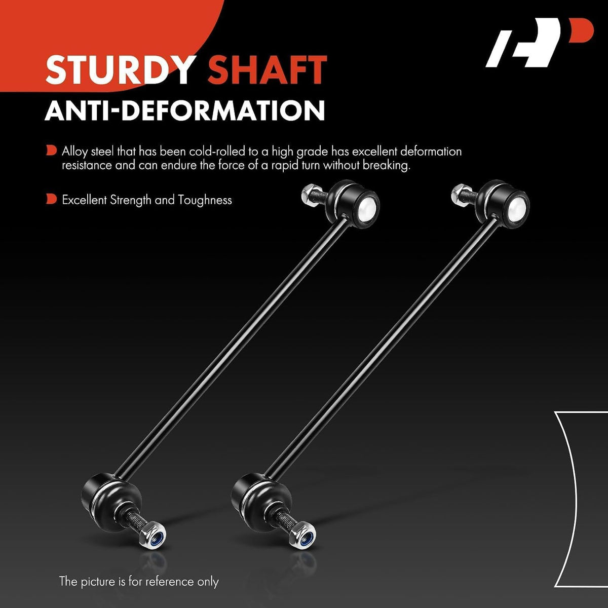 A-Premium Front Sway Bar Link Stabilizer Bar Link, Compatible with Toyota