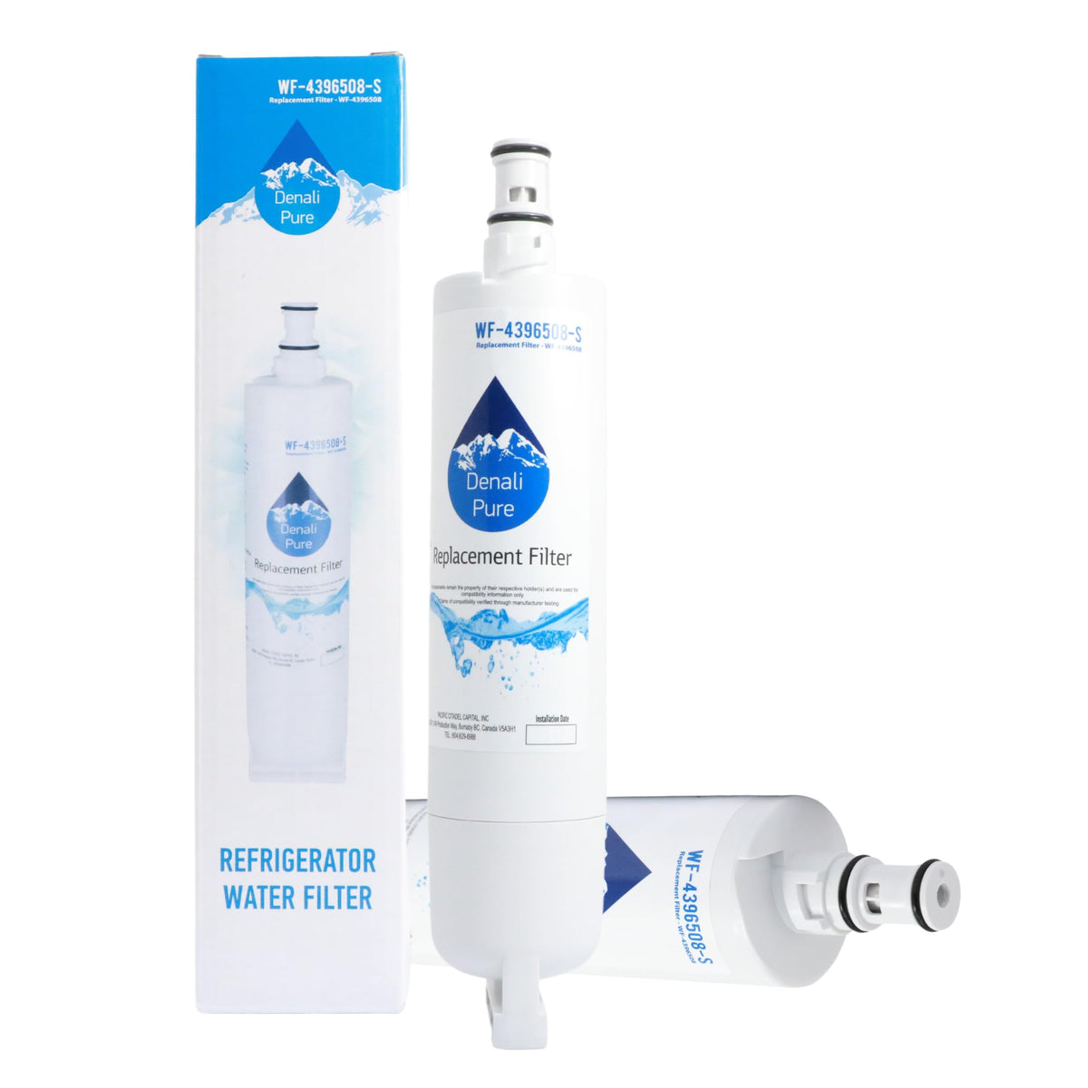 Replacement for Whirlpool ED5GTGXNQ00 Refrigerator Water Filter