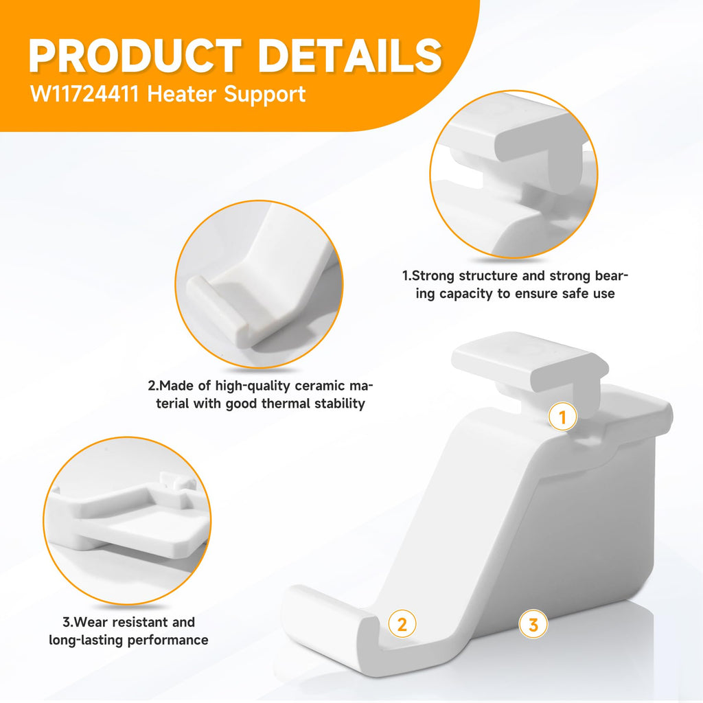 W11724411 Oven Microwave Grill Support Compatible with KitchenAid Whirlpool