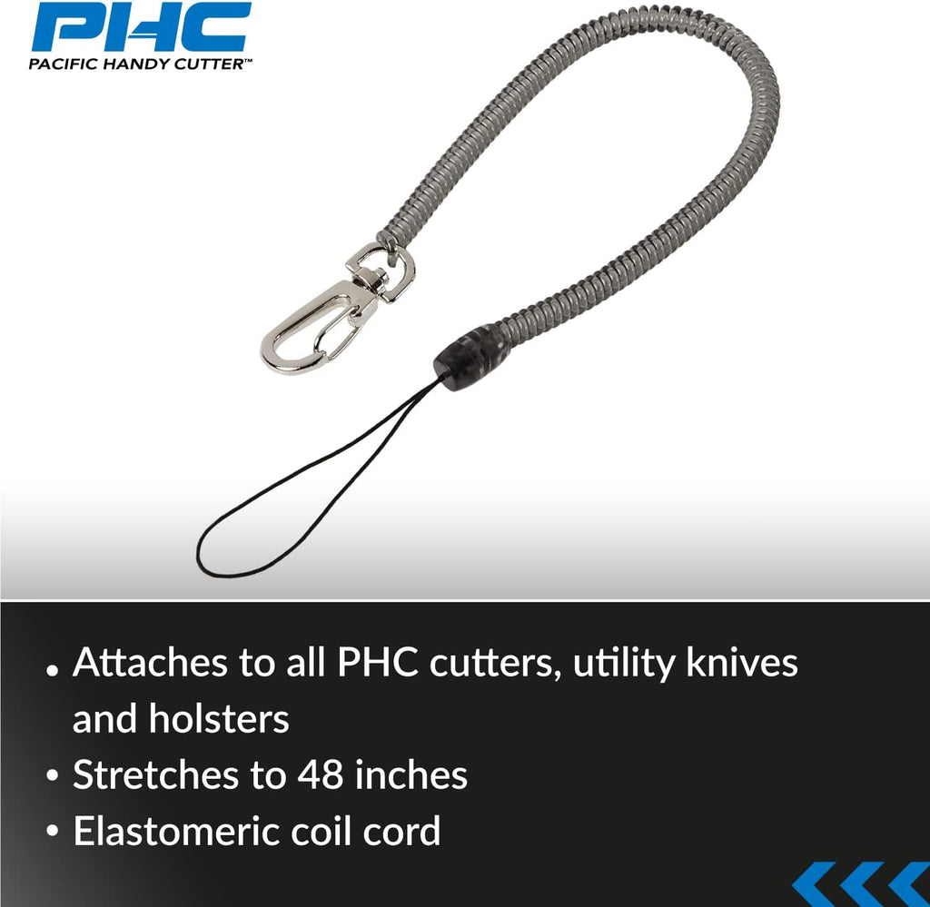 CL36 Clip-On Coil Lanyard