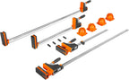 Parallel Clamp Kit with Two 24-Inch Clamps, Two 50-Inch Clamps, and Framing Kit (CLP14A)