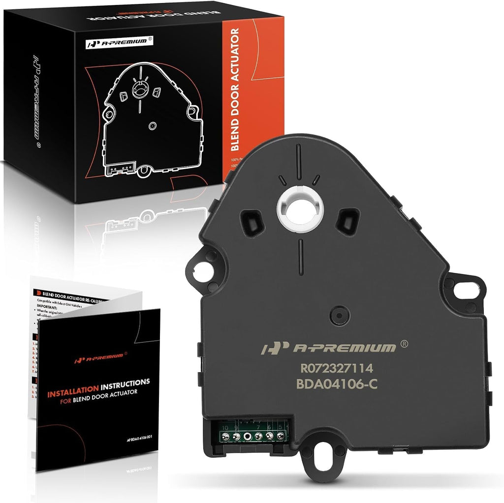 A-Premium 2-Pack HVAC Blend Door Actuator, Replace# 52402588