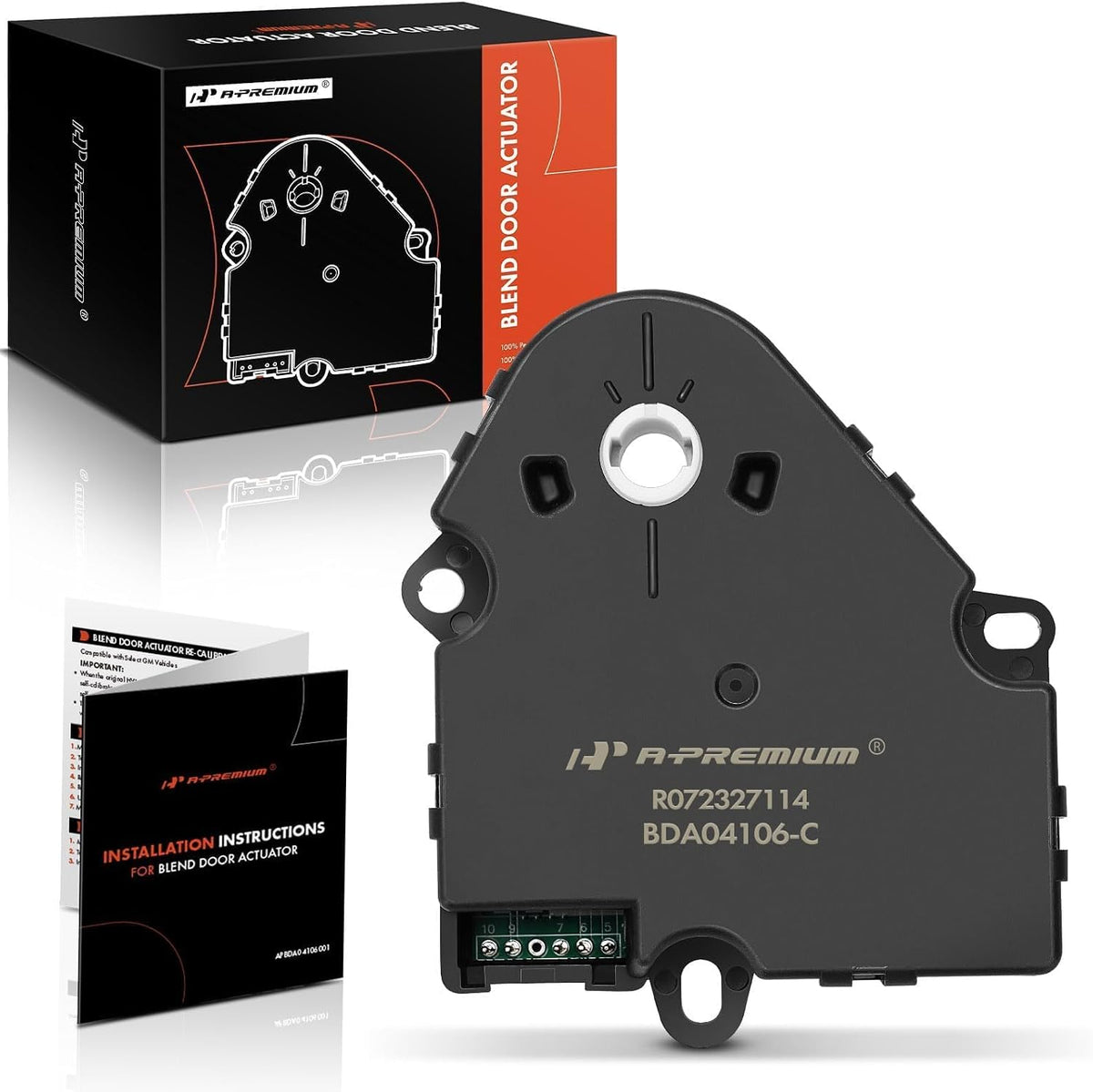 A-Premium 2-Pack HVAC Blend Door Actuator, Replace# 52402588