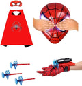 spider toys for boys 4-6 superhero capes for kids and Mask web shooter | Superhero Toy Shooter - Compatible with